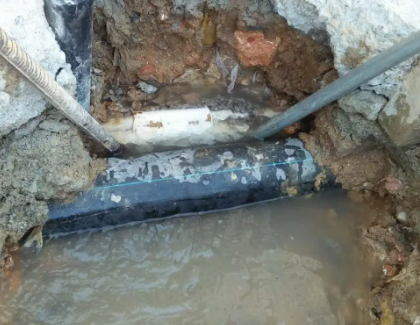 梅里斯测漏水之水管漏水